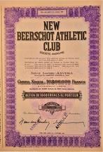 Beerschot aandeel, Postzegels en Munten, Aandelen en Waardepapieren, Ophalen of Verzenden, 1950 tot 1970, Aandeel