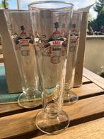 6 verres lindemans kriek framboise pecheresse neufs, Enlèvement, Comme neuf