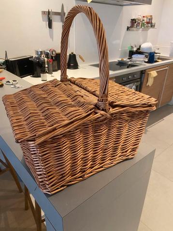 Panier rotin picnic beschikbaar voor biedingen