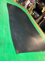 Zwarte patina-vintage tuigleer 2,5-3 mm dikte half soepel, Hobby en Vrije tijd, Ophalen of Verzenden