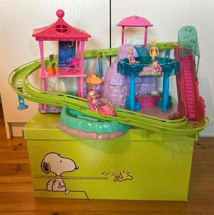 Polly Pocket attractie park., Kinderen en Baby's, Speelgoed | Actiefiguren, Ophalen of Verzenden
