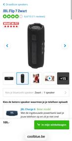 JBL flip 7 zwart (volledig nieuw), Audio, Tv en Foto, Luidsprekerboxen, Ophalen, Nieuw, 60 tot 120 watt, JBL