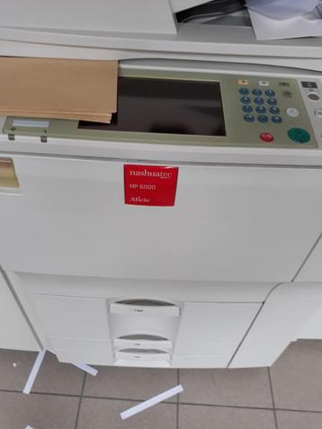 Nashuatec Aficio MP6000 laser copier/printer beschikbaar voor biedingen