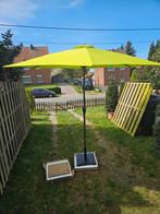 Nieuwe parasols 3m met voetparasol 25kg voor 50 euro, Ophalen, Nieuw