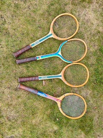 Fusée de tennis en bois vintage, Enlèvement, Utilisé, Raquette, Autres marques