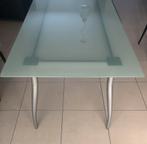 Table en verre, Maison & Meubles, Tables | Tables à manger, 150 à 200 cm, Cinq personnes ou plus, Verre, Enlèvement