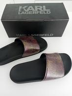 karl lagerfeld, Kleding | Heren, Schoenen, Slippers, Verzenden, Zwart, Nieuw