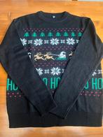 Kerst trui, Ophalen, Gedragen, Maat 52/54 (L), Zwart