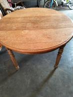 Ronde eiken antieke tafel.
110cm, Antiek en Kunst, Antiek | Meubels | Tafels, Ophalen
