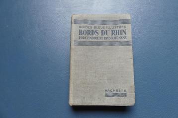 Boek, Guides Blues Illustrés BORD DU RHIN 1923