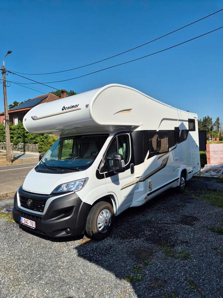 Mobilhome fiat benimar sport s346, Caravanes & Camping, Camping-cars, Particulier, Benimar, Fiat, Diesel, Enlèvement