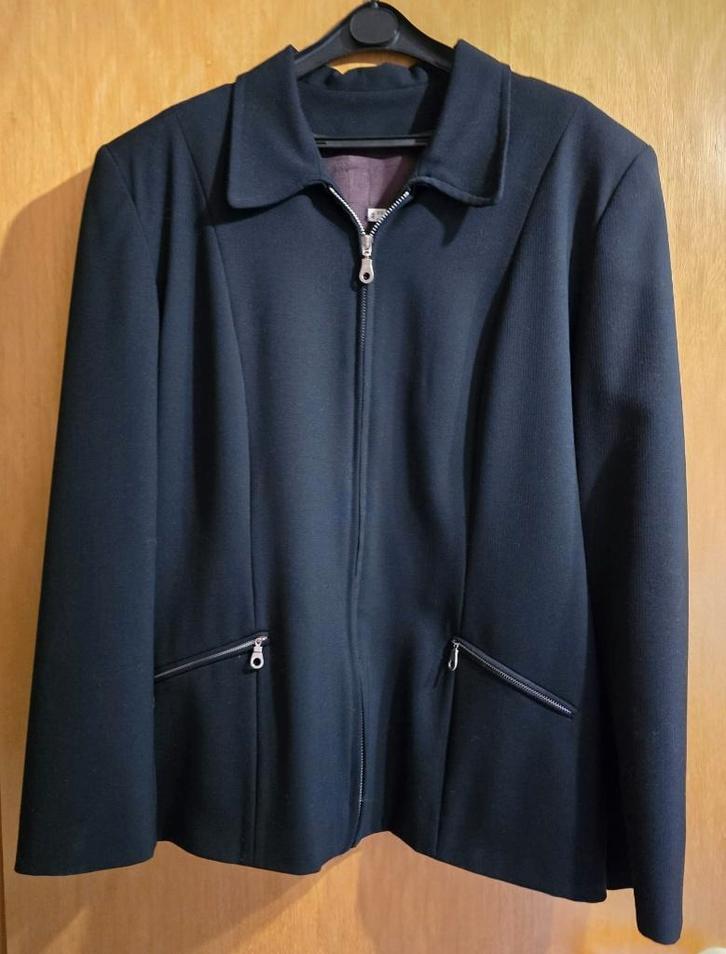 Damesvest blazer blauw, Kleding | Dames, Jasjes, Kostuums en Pakken, Gedragen, Jasje, Maat 42/44 (L), Blauw, Ophalen of Verzenden