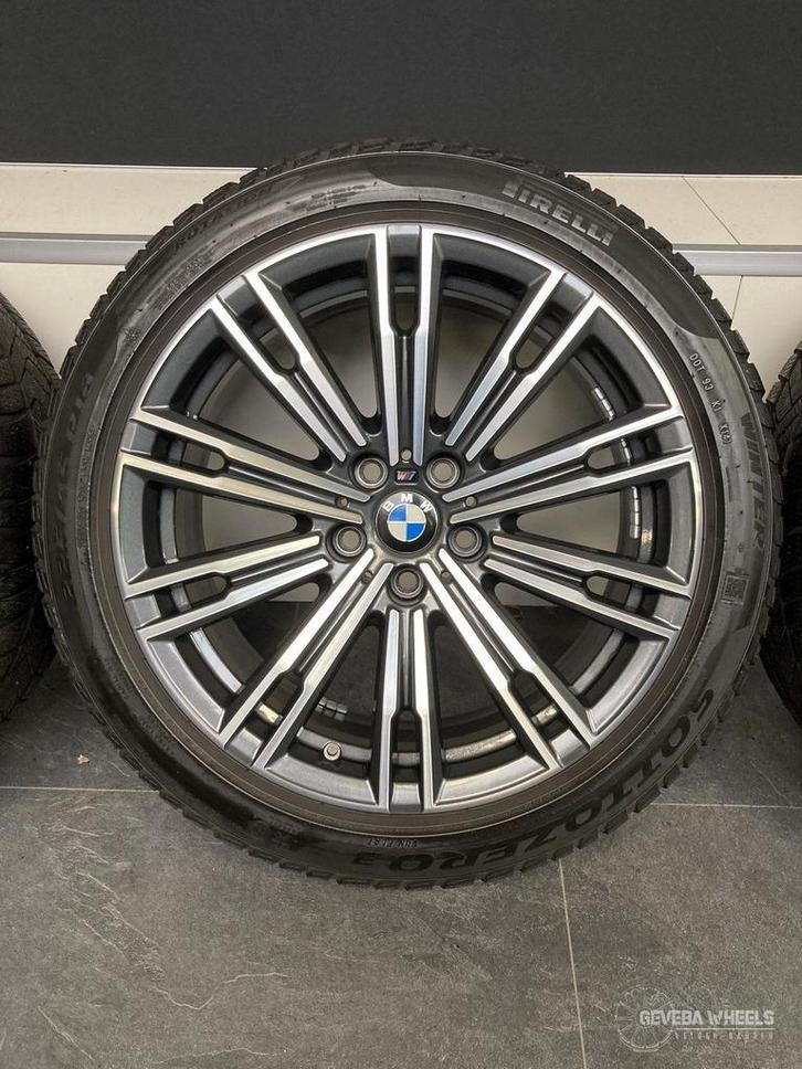 18” originele BMW 3 serie G20 G21 velgen + winterbanden 740M, Auto-onderdelen, Banden en Velgen, Banden en Velgen, Winterbanden