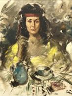 Vic Quiénen (1918-1983): Damesportret (O/D, 60 x 70 cm), Enlèvement ou Envoi