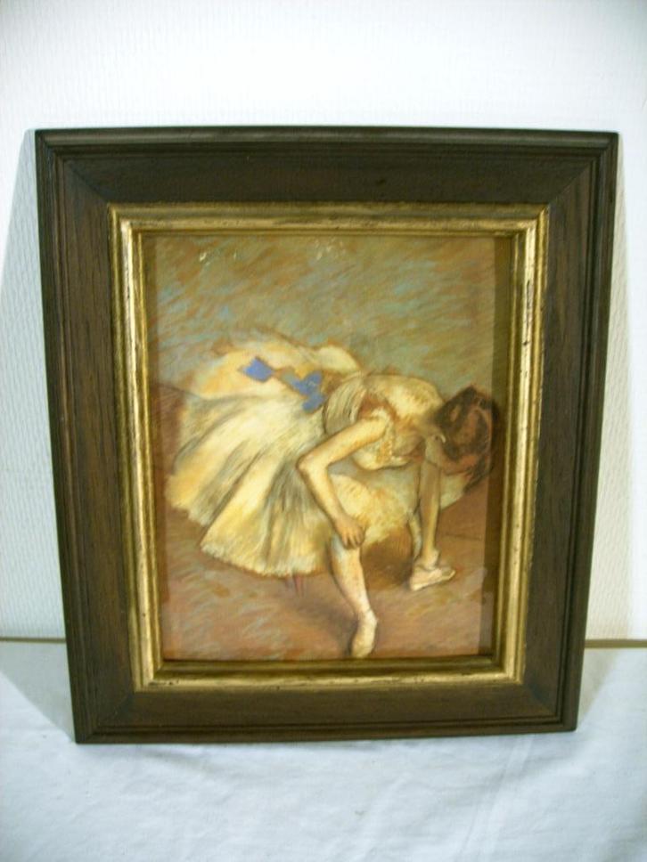 Portrait en émail d'après une œuvre de Degas, Antiquités & Art, Curiosités & Brocante, Enlèvement ou Envoi