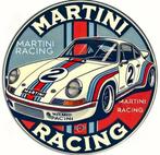 Metalen reclamebord Martini Racing - retro vintage mancave, Verzamelen, Ophalen of Verzenden, Nieuw, Reclamebord