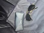 Lunettes de soleil Ray-Ban Aviator dorées + étui, Ophalen of Verzenden, Gebruikt, Bril, Ray-Ban