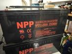 200Ah NPP AGM 12V batterij deep-cycle, Caravans en Kamperen, Mobilhome-accessoires, Ophalen, Gebruikt