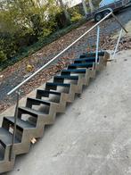 Inox trap met leuning en ledverlichting, Enlèvement, Escalier