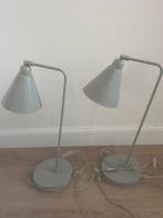2 x grijze lampen, Ophalen, Zo goed als nieuw