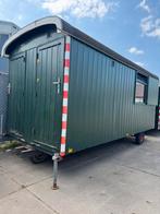 Grote 5m bouwkeet/pipowagen, Ophalen