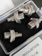 IsoAcoustics Gaia II/III M12-1,25 verloopjes/adapters, Enlèvement ou Envoi, Comme neuf