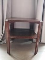 Art deco bijzettafel in eik, 1933, perfect in orde, Minder dan 55 cm, Art deco, Vierkant, Zo goed als nieuw