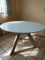 Ronde eettafel wit, Ophalen, Zo goed als nieuw