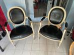 2 kleine fauteuils Medaillon in Louis XV-stijl, Ophalen