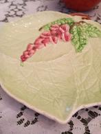 Vintage schaal, in vorm van eikenblad, Devon Crown pottery, Ophalen of Verzenden