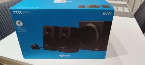 LOGITECH Z333 Multimedia PC Speakerset(originele doos, Computers en Software, Pc speakers, Zo goed als nieuw, Ophalen of Verzenden