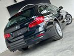 BMW 3 Serie 318 Touring dA * LED + GPS + CLIM + GARANTIE *, Auto's, Automaat, Stof, 109 g/km, Zwart