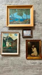 Diverse peinture vintage signées