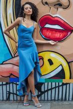 midi jurk denim maat 34, 36 sale, Kleding | Dames, Galajurk, Blauw, Nieuw, Ophalen of Verzenden