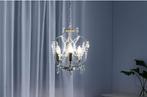 Ikea hanglamp zilver met kristallen - 32 cm, Huis en Inrichting, Lampen | Kroonluchters, Ophalen, Zo goed als nieuw