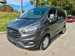 Ford Transit Custom 2.0 TDCI 1r Main 127.000 km Carnet Ford, Autos, Camionnettes & Utilitaires, Argent ou Gris, Euro 6, Entreprise