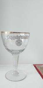 BIERGLAS TRAPPISTENBIER  GEEMAILLEERD / GESLEPEN, Collections, Verres & Petits Verres, Comme neuf, Enlèvement, Verre à bière