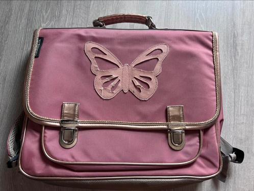 Tweedehands boekentas Caramel & Cie – Vlinder, Handtassen en Accessoires, Tassen | Schooltassen, Gebruikt, Aktetas of Boekentas