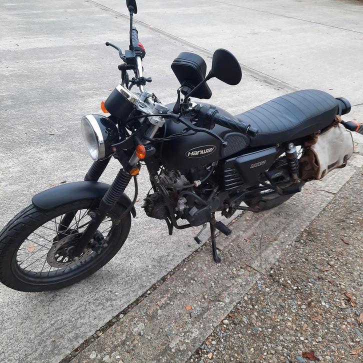 Hanway raw 50 caféracer, Fietsen en Brommers, Brommers | Overige merken, Gebruikt, Klasse B (45 km/u), Ophalen