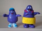 2 Grimace PVC Figurines Mc Donalds1990 / 1996, Enlèvement ou Envoi