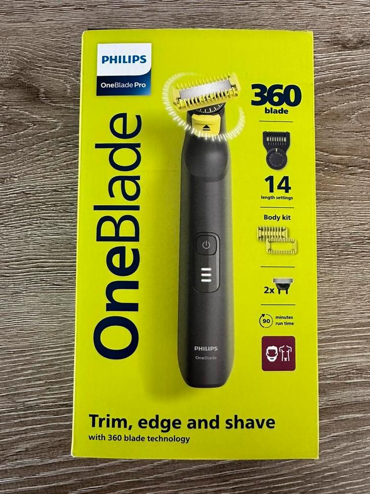Philips OneBlade Pro 360 - NIEUW!!, Elektronische apparatuur, Persoonlijke Verzorgingsapparatuur, Verzenden