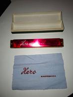Vintage mondharmonica hero, Muziek en Instrumenten, Verzenden, Zo goed als nieuw