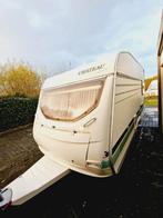 Chateau caratt 430 met mover,voortent,boiler.., Caravans en Kamperen, Caravans, Treinzit, Particulier, Mover, Vast bed