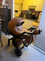 P’tit Chou Trento Eco Cognac Sport 3 in 1, Kinderen en Baby's, Kinderwagens en Combinaties, Zo goed als nieuw, Combiwagen, Met autostoeltje