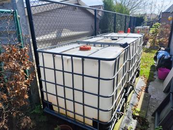 Ibc container 1000l, 150 litres ou plus, Synthétique, Enlèvement, Utilisé