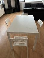 Table de cuisine + 4 chaises, Maison & Meubles, Autres types, Autres matériaux, Autres styles, Neuf