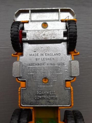 Matchbox King Size Scammell Contractor Pipe Truck K-10 beschikbaar voor biedingen