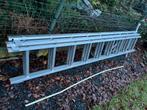 Driedelige schuifladder, Ophalen, Gebruikt, Ladder