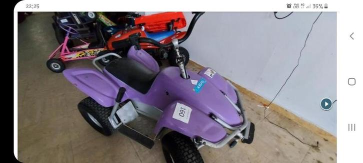 Quad électrique ( ex location ), Enfants & Bébés, Jouets | Extérieur | Véhicules à batterie, Comme neuf, Enlèvement