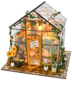 DIY Sunshine Flowerhouse bouwpakket met verlichting. Nieuw!, Enlèvement, Neuf